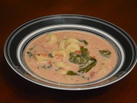 Crockpot Cheesy Tortellini Soup