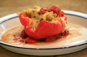 Mediterranean-Stuffed-Red-Peppers